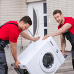 Washing Machine image with 2 technician